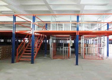 Multi - Tier Industrial Mezzanine Floors Heavy Duty Steel Platform Racking System Floor