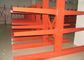 Heavy Duty Metal Structural Cantilever Rack Lumber Storage Double Face Custom