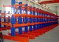 Heavy Duty Metal Structural Cantilever Rack Lumber Storage Double Face Custom