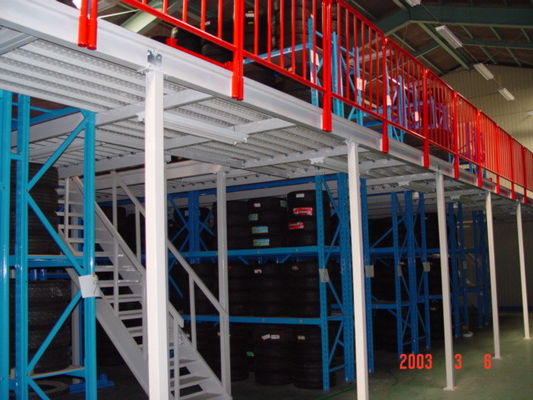 500 kg-2000 kg/στρώμα Δυνατότητα Συστήματα ράφων μεζανίνης για βιομηχανική αποθήκευση