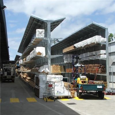 Q235B Χάλυβα Βιομηχανικά ράφια διπλής όψης προσαρμοσμένα